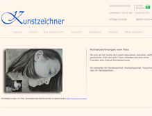 Tablet Screenshot of kunstzeichner.de
